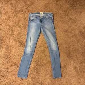 Abercrombie & Fitch Light Blue Skinny Jeans